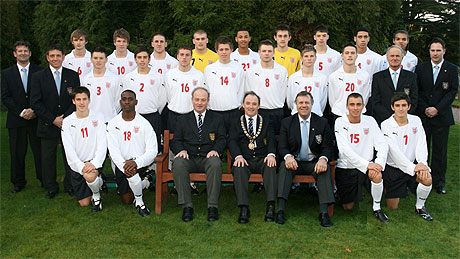 England Schoolboys' Under 18 Squad
