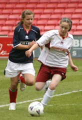 Children playing Schools' Football