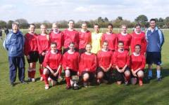 Hampshire U16 Girls Football Team