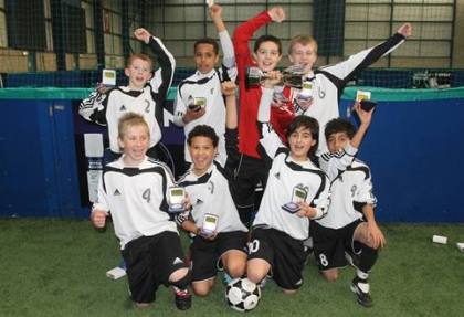ESFA U12 Indoor 5-a-side Schools' Cup winners - Sandwell Academy