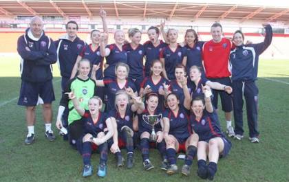 ESFA U18 Colleges Trophy Girls Winners 2011 - Filton College