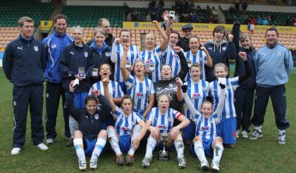 ESFA Under 18 Schools' Trophy Girls' Champions 2011 - Thurstable School