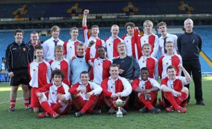 ESFA U18 Inter County Trophy Champions 2011 - Lancashire County Schools' FA