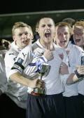 England Under 18 Schools Football team celebrate