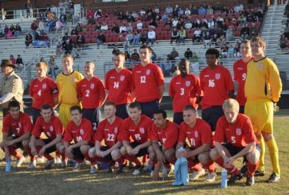 England Schools' U18 team v Georgia State All Stars