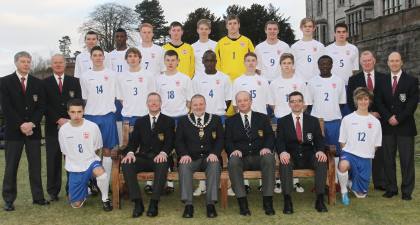England Under 18 Schools' Football Team 2011
