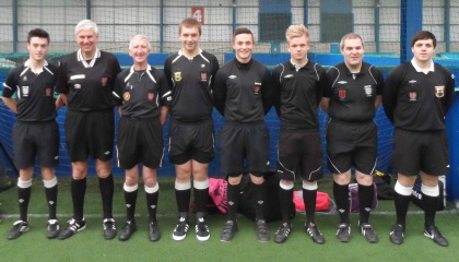 Referees at ESFA U12 Munich Trophies Football Fives Tournament