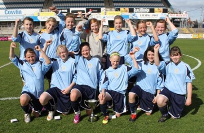 ESFA Under 13 Schools' Cup for Girls winners 2011 - St Bede's RC High School
