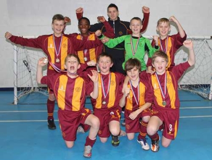 Thomas Telford School - ESFA U12 Indoor 5-a-side Cup Area C Boys Champions 2012