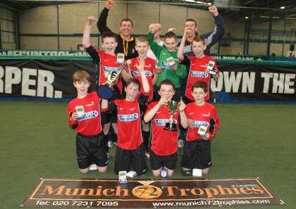 Audenshaw School - U12 Munich Trophies Football Fives Champions 2012