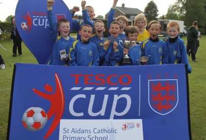 St Aidan's Primary School Under 11 Football Team 2012