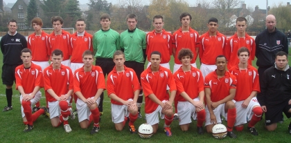 England U18 Schools' Trials - Midland Squad at Belper Town FC on Sunday 13 Nov 2011