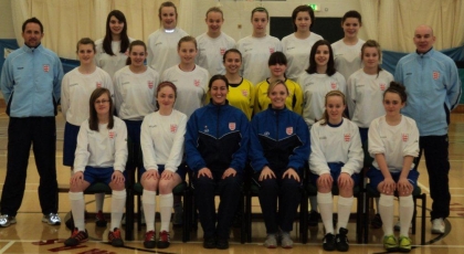 England U15 Girls' Squad 2012