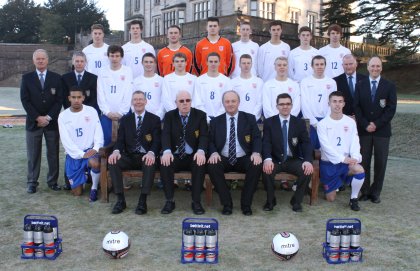 England Under 18 Schoolboys Official Squad Photo 2012
