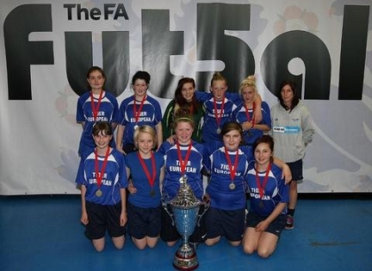 Gedling School - Under 14 Girls' Futsal National Champions 2012