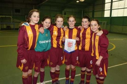 Thomas Telford Girls Football Team 2013