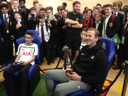 harry kane playstation esfa tie of the round dame alice owens school football grassroots spurs